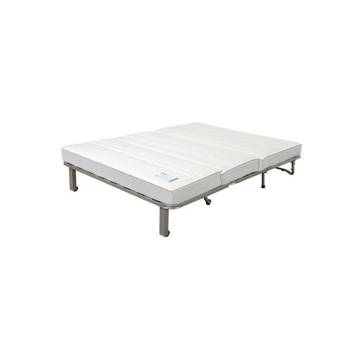 Sofá-cama conversível NOE BZ - RELAXIMA - Área de dormir 160 x 200 cm, capa na cor carvão