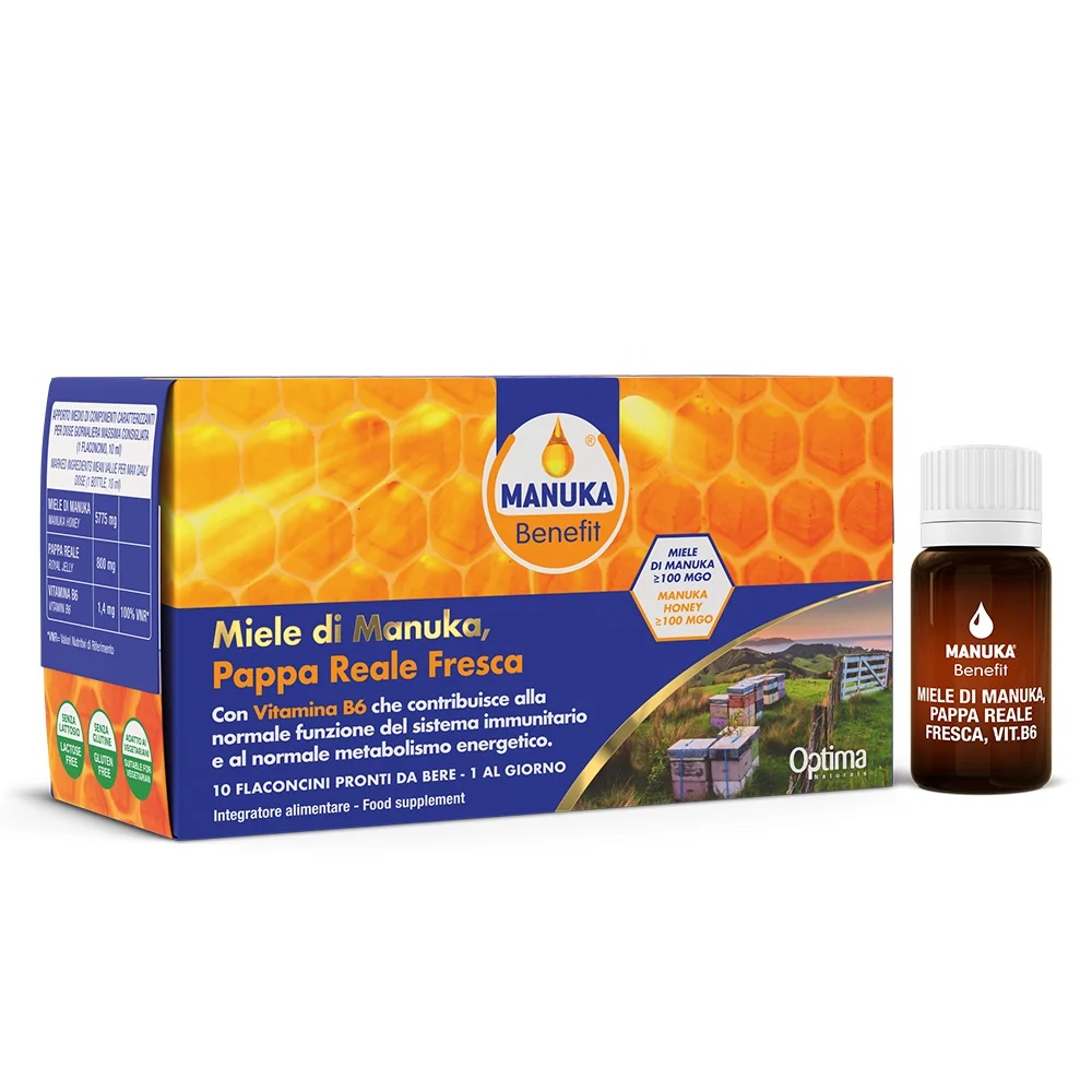 OPTIMA Manuka Benefit matični mleček 10 vial Airways
