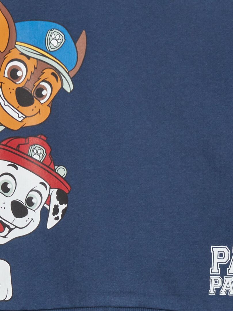 Paw Patrol-sweatshirt met print - BLAUW