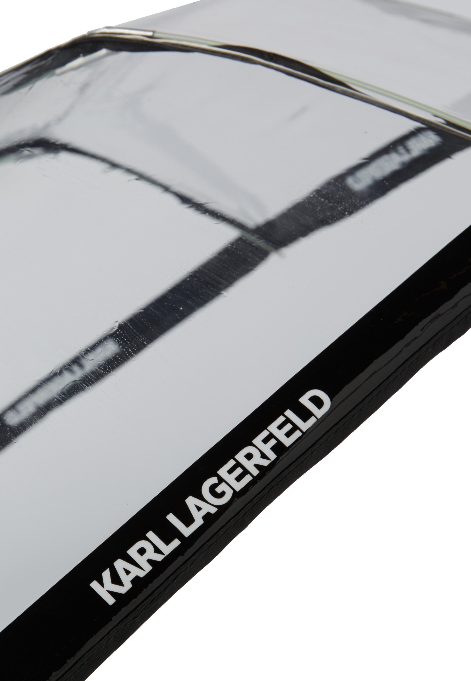 KARL LAGERFELD LOGO TRANSPARANTE PARAPLU - Paraplu - transparant
