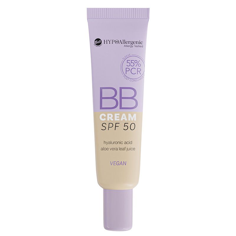 Hipoalerginis BB kremas SPF50 BB kremas ir CC kremas