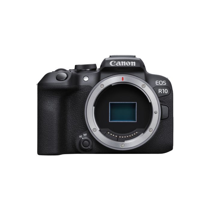 CANON EOS R10 -hybridikamera - 24,2 megapikselin APS-C-kenno - 4K-video - 3 vuoden takuu