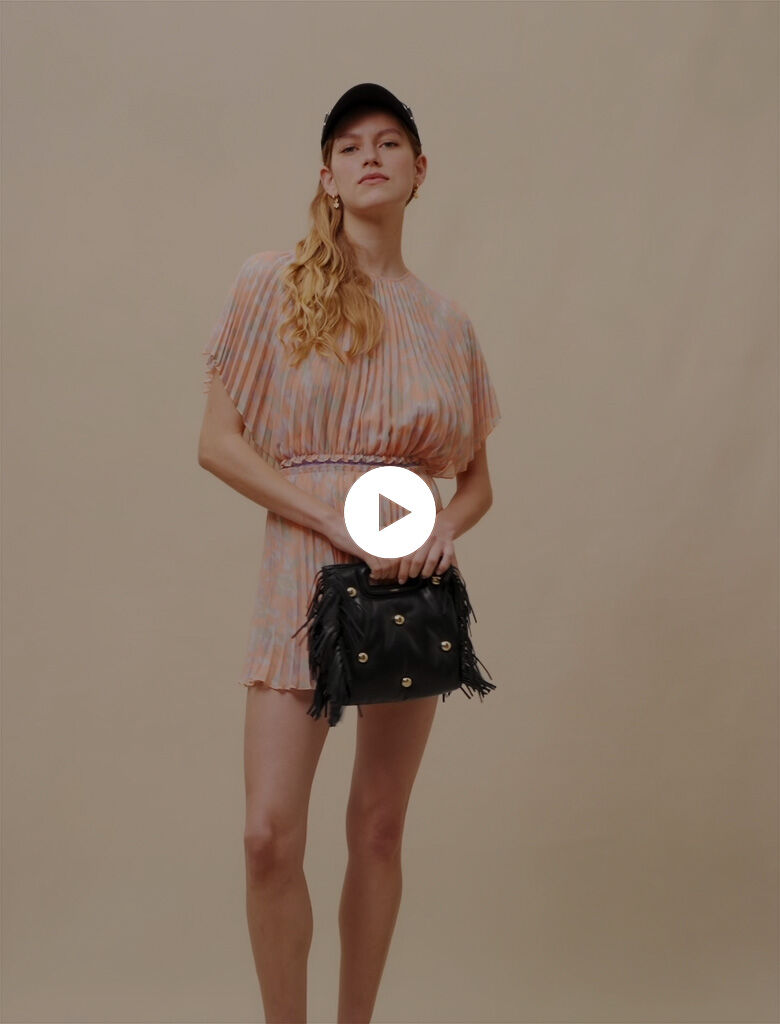 Bedrukte korte jumpsuit - Camouflage oranje