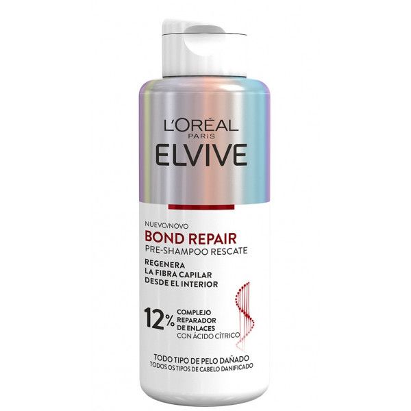 ELVIVE Bond Repair pirms šampūna lietošanas atjaunojoša dziļās atjaunošanas rutīna Šampūni