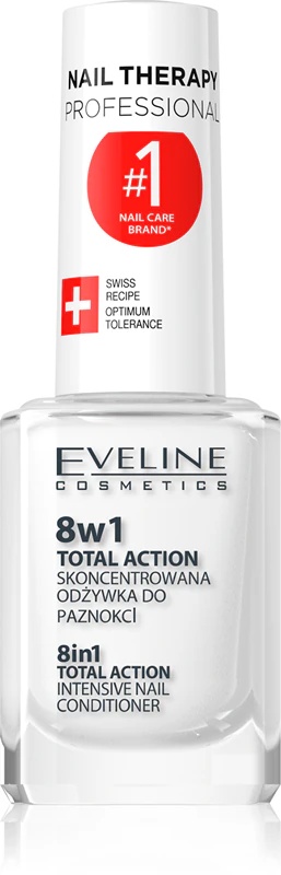 Eveline Cosmetics Nail Therapy balzam za nohte 8 v 1