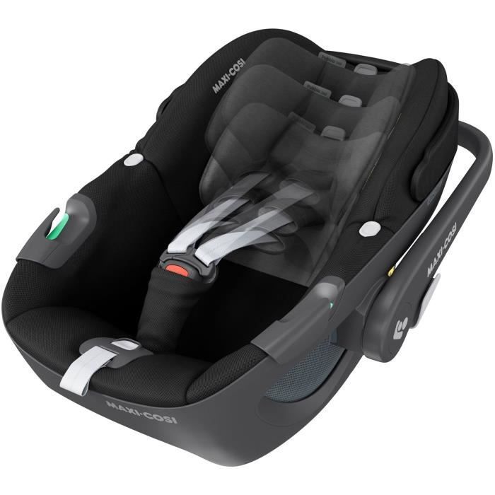 Maxi-Cosi Pebble 360 i-Size Car Seat, Rotating, Group 0, from birth to 15 months, Essential Black