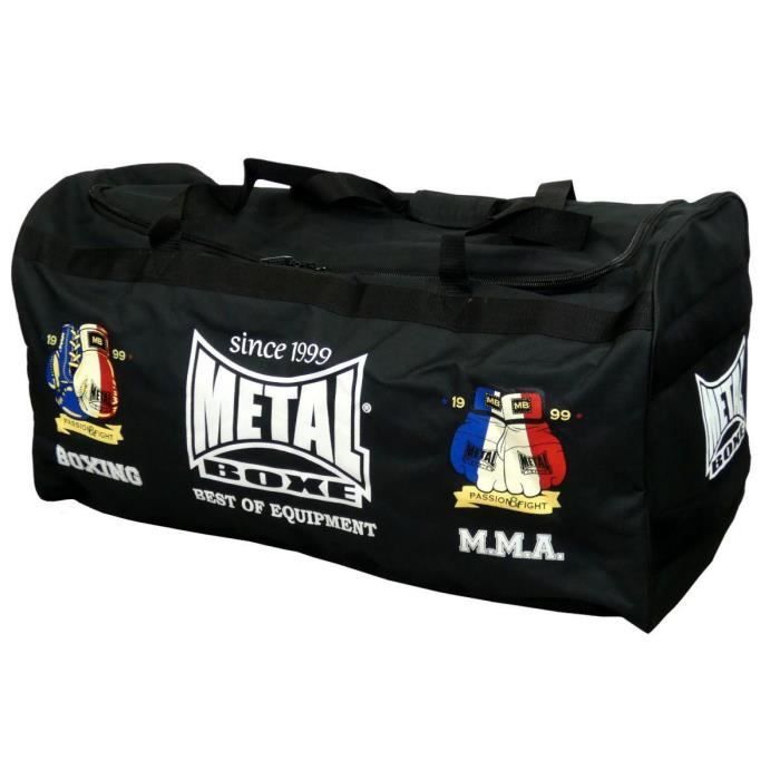 Sac de sport Metal Boxe Club - noir - 120 L