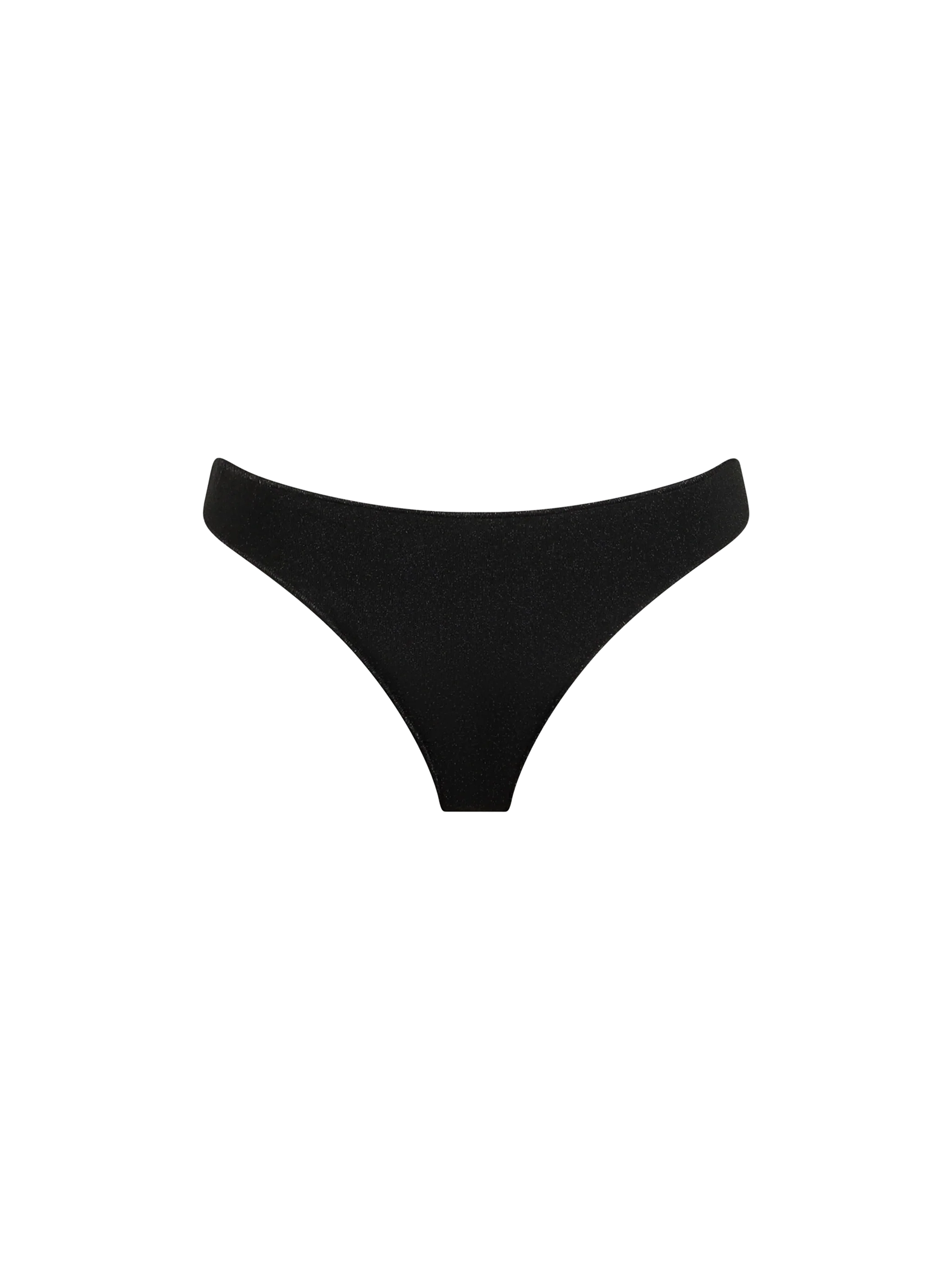 Naomi dames casual zwarte lurex zwembroek