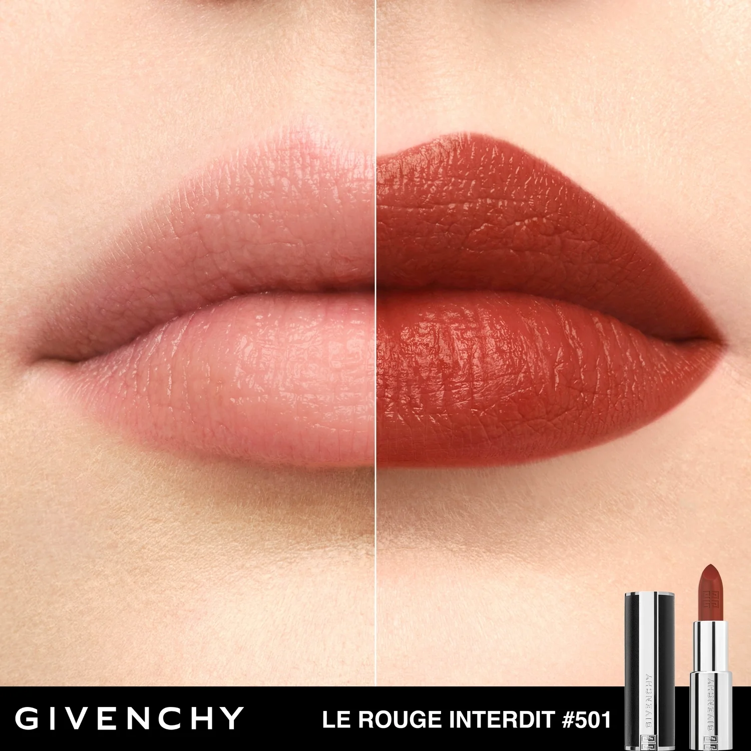 Labbra Le Rouge Interdit Intense Silk - Rossetto