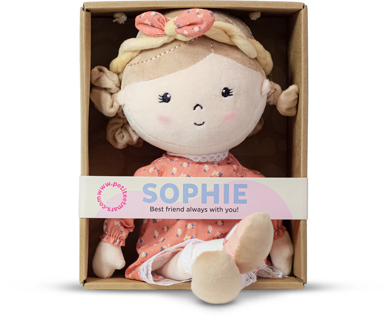 Boneca de pelúcia Sophie da Petite&Mars