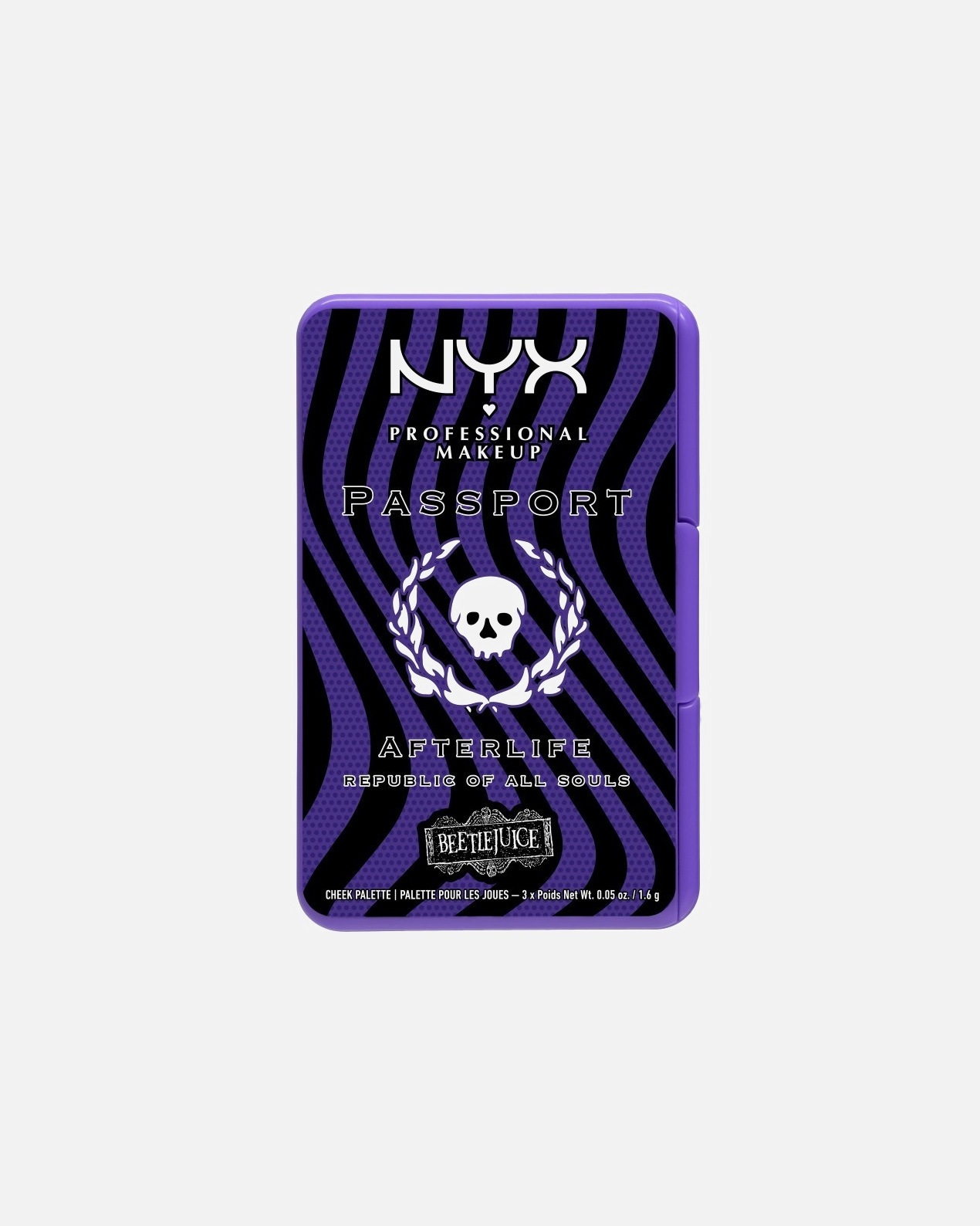 NYX Professional Makeup Blush Beetlejuice Afterlife Passport Cheek Palette - 1 kus