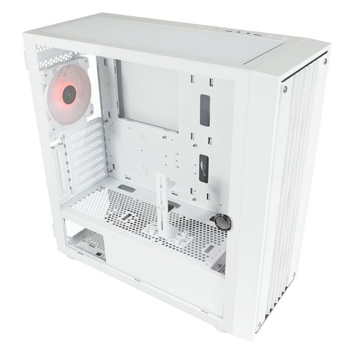 Boîtier PC Gamer - LC-POWER - Gaming 810W - 4 ventilateurs ARGB - Panneau en verre trempé - Compatibilité étendue -  ATX