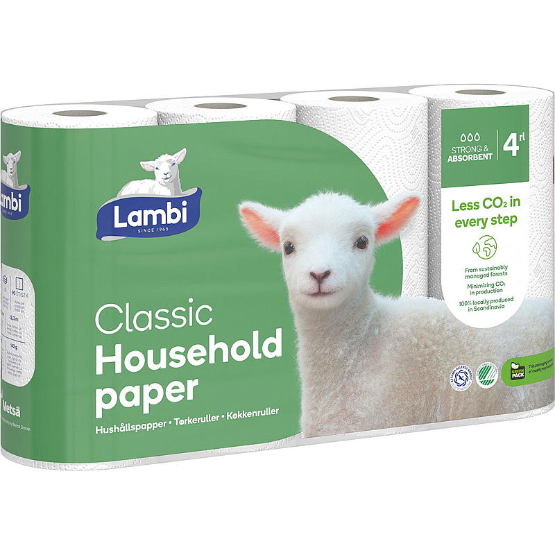 Lambi Torktumlarrulle Lambi 20-pack påse