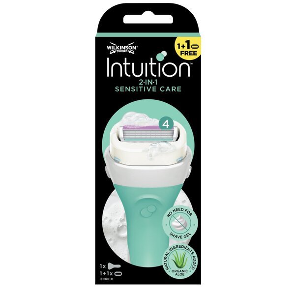 Wilkinson Sword Intuition 2-in-1 Sensitive skuvekļa sistēma<br>