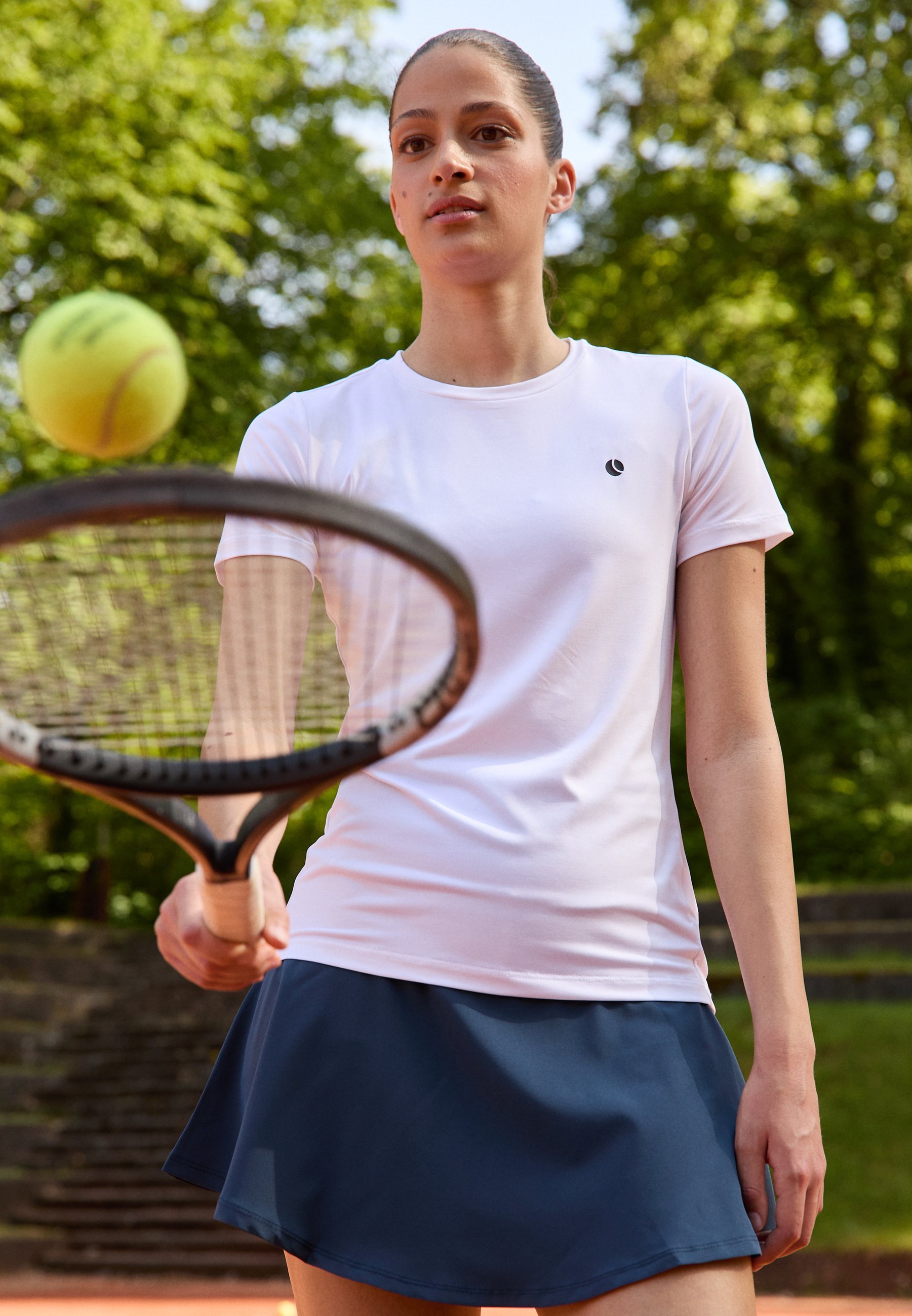 Camiseta básica Björn Borg ACE SLIM - branco brilhante
