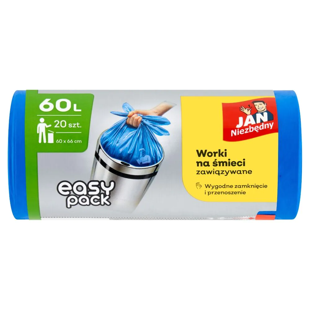 Jan Niezbędny Worki na śmieci Easy-Pack Hd Niebieskie