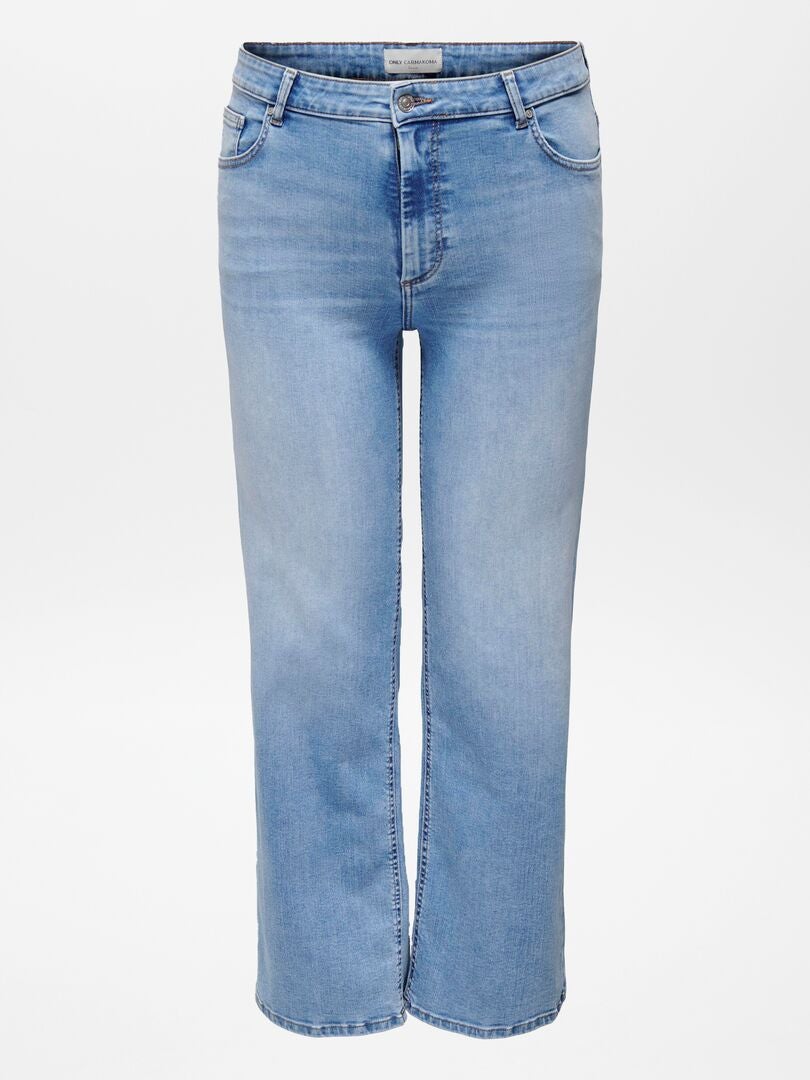 Vaqueros holgados de talle alto 'Only' - AZUL