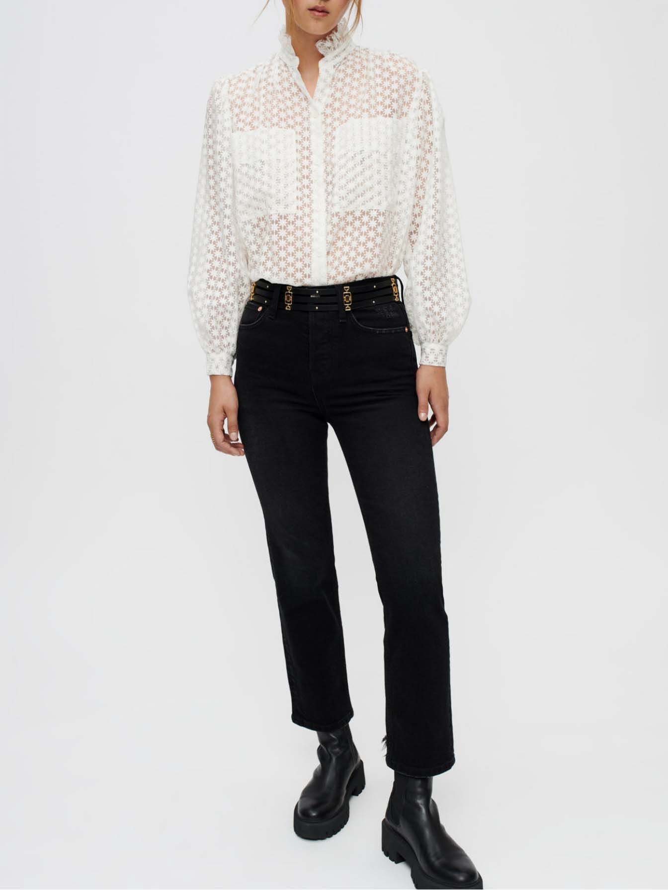 Slim fit jeans - zwart