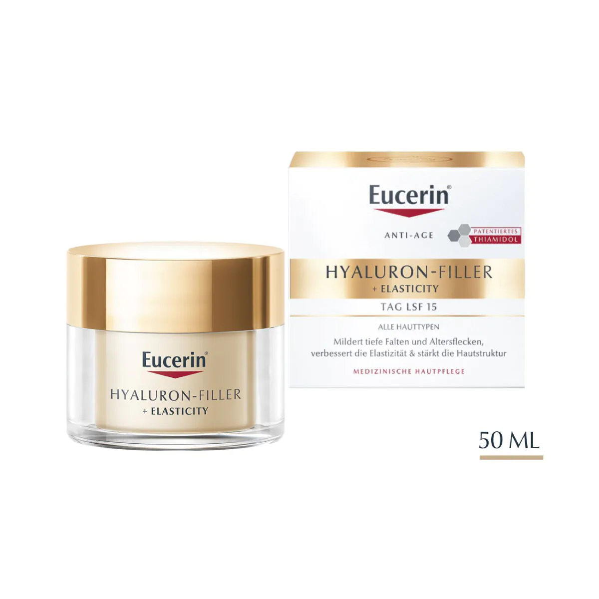 Eucerin Hyaluron Filler + Elasticity krem na dzień SPF15