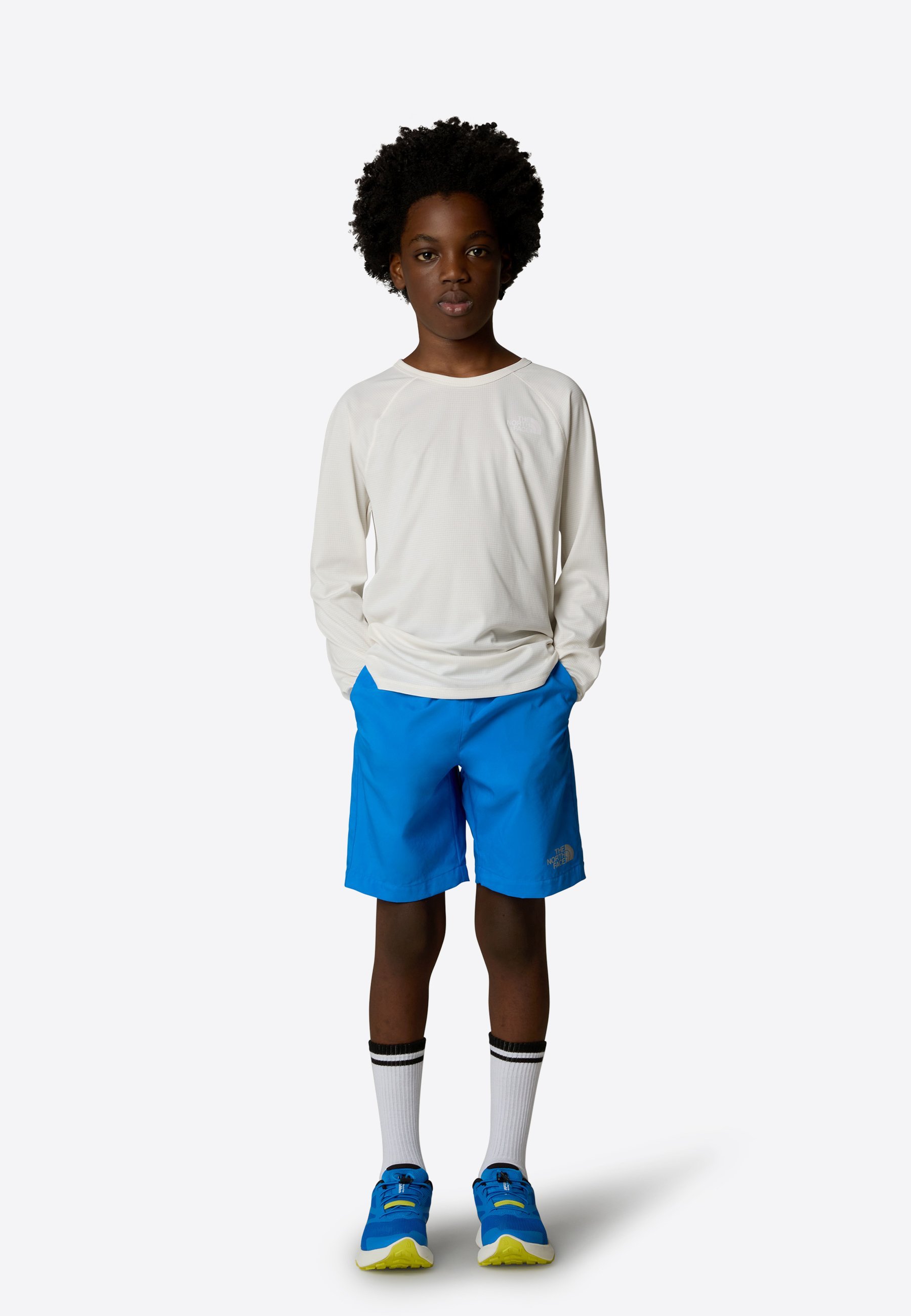 The North Face SUNRISER T-shirt, - Top met lange mouwen - wit duin