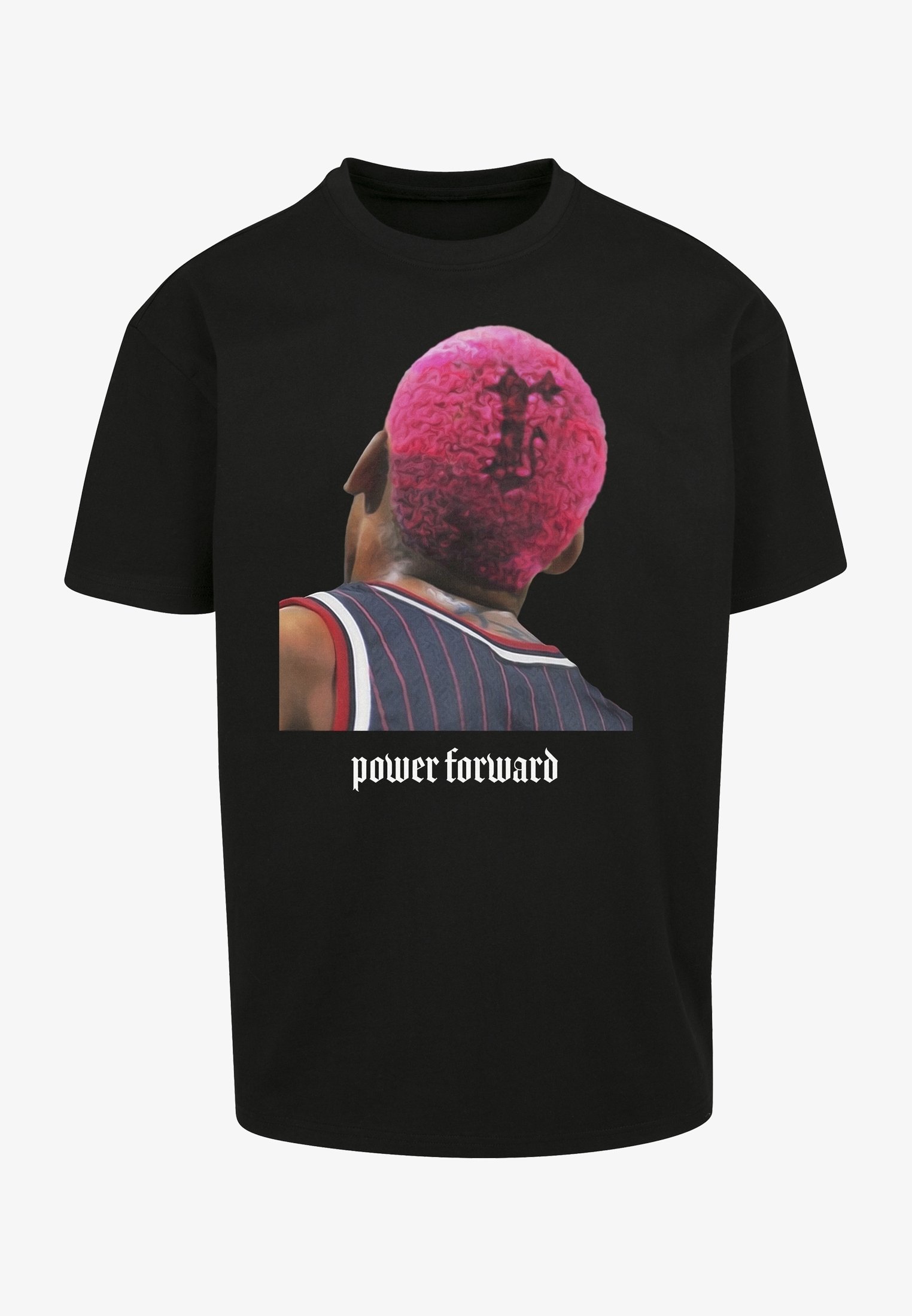 T-shirt Mister Tee Print - nera