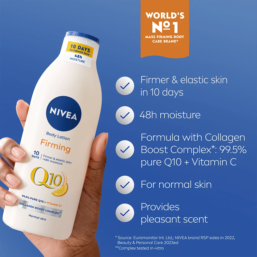 Loțiune de corp cu vitamina C Q10 250 ml - NIVEA