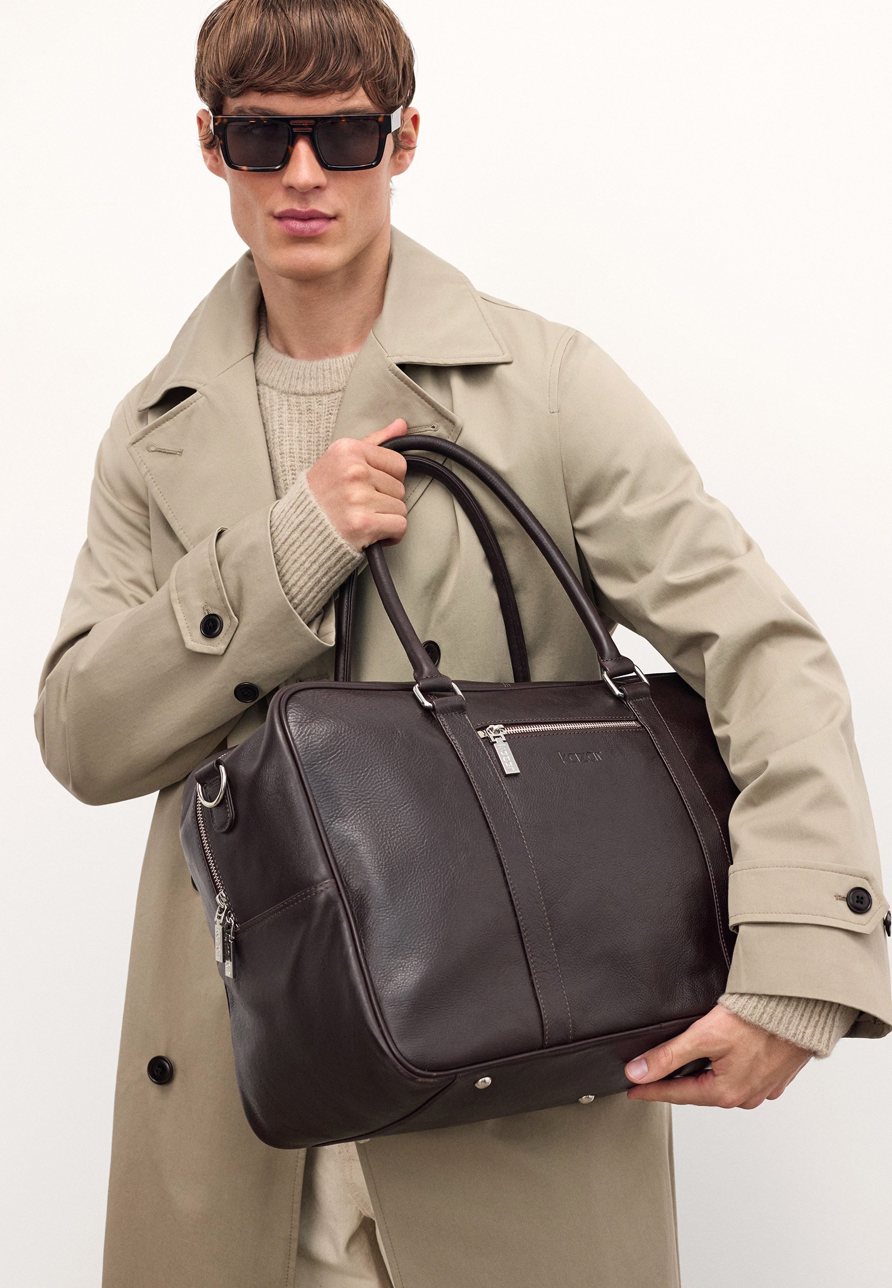 Kazar MAXIMONE – Wochenendtasche – Braun