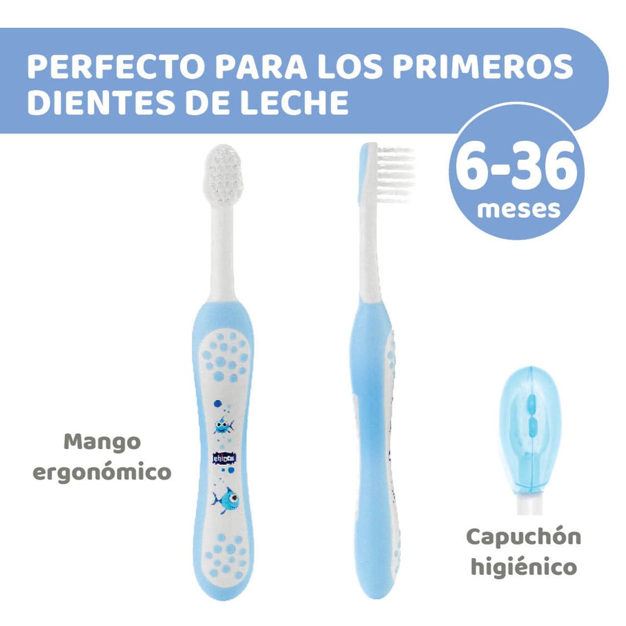 Brosse à dents à poils souples 6 mois et plus