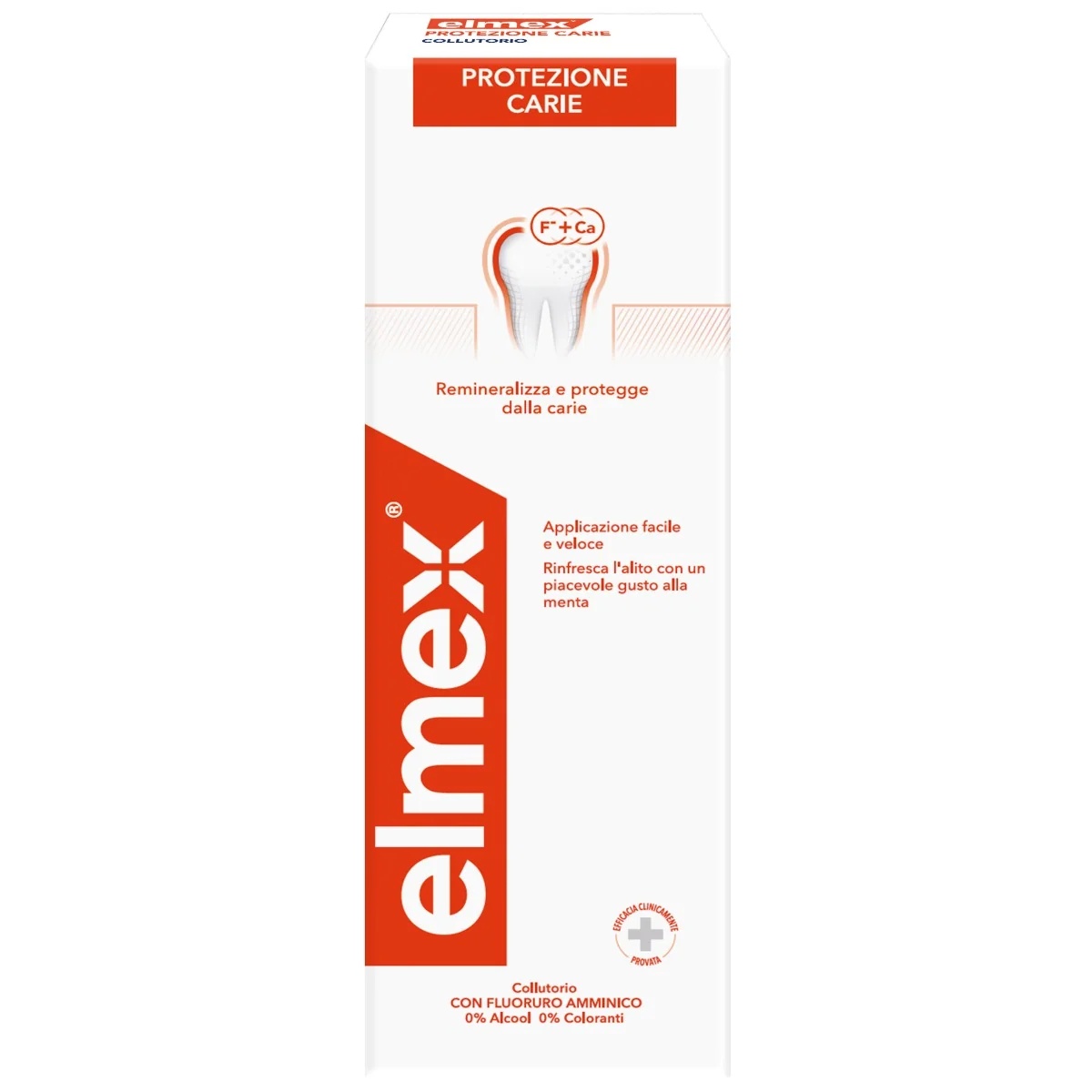 ELMEX Elmex Mundspülung gegen Karies, erfrischt den Atem, 400 ml