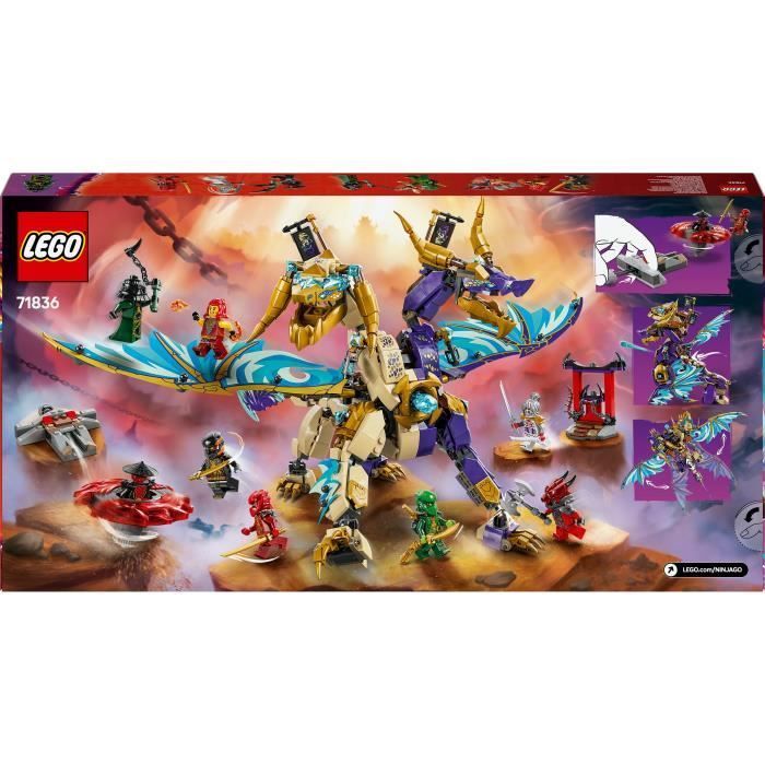 LEGO NINJAGO 71836 Arc: Il Drago della Concentrazione, Gioco per bambini e bambine dai 9 anni in su