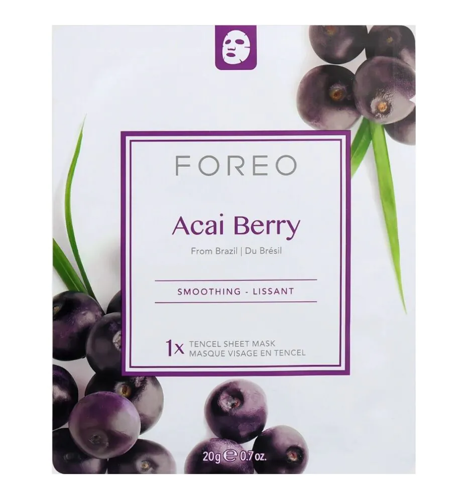 Foreo Farm To Face Acai Berry Rewitalizująca maska do twarzy