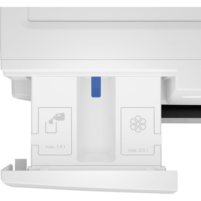 Lavatrice a carica frontale BEKO B7WFU39411WDOS serie bPro 700 - 9 kg - Induzione - Larghezza 60 cm - 1400 giri/min - Classe energetica A - Dosaggio automatico - Bianca