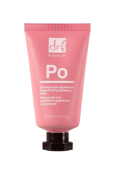 Maschera rigenerante superfood al melograno di Dr Botanicals