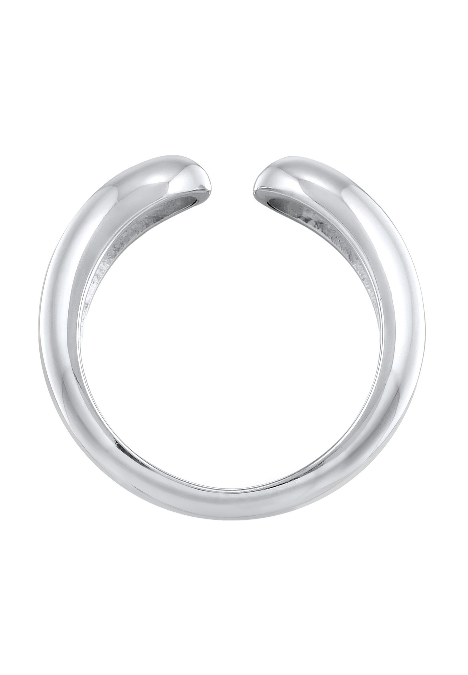 Elli Femmes Bande Ouverte Urban Style en Argent Sterling 925
