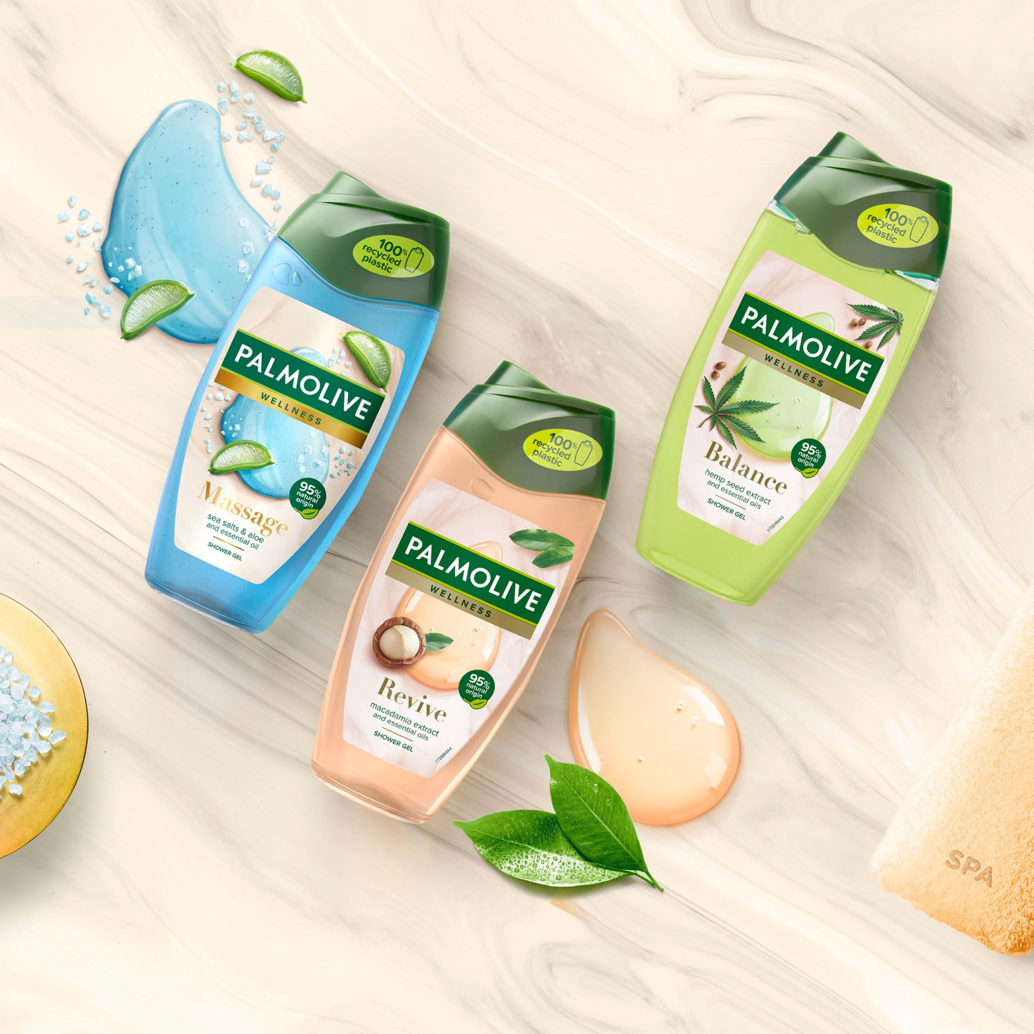 Palmolive Wellness Føl massasjen