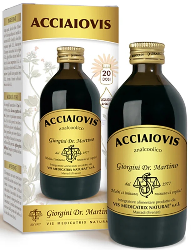 Dr. GIORGINI Acciaiovis Liq Anal Nf 200 ml