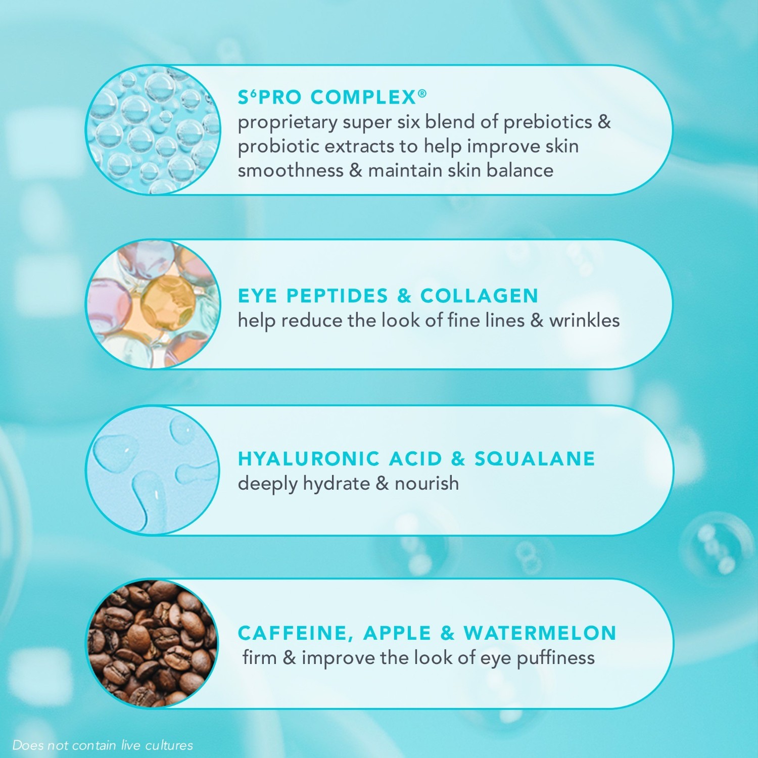 TULA balzam za oči s probioticima i superhranom 24/7 Power Swipe – 6,5 g
