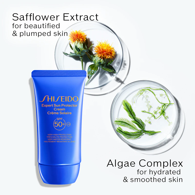 Protetor Solar Facial Shiseido Expert FPS 50+ à Prova d'Água