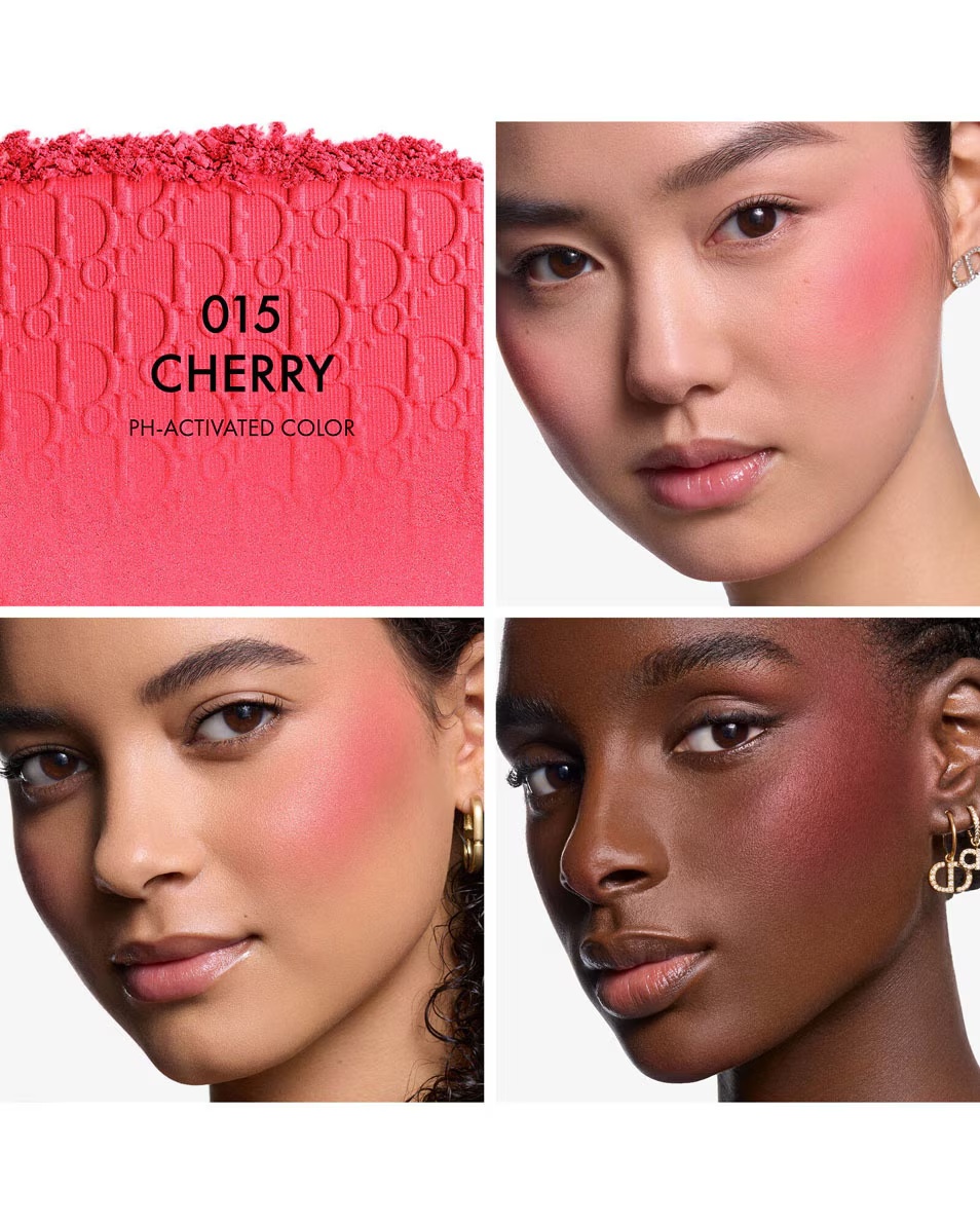 DIOR BACKSTAGE Rosy Glow - Blush pudră de lungă durată Blush cu culoare cu pH activat - de lungă durată
