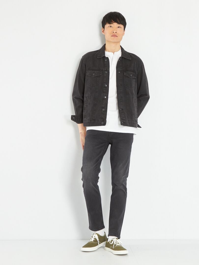 Pantalones vaqueros ajustados - L30 - GRIS