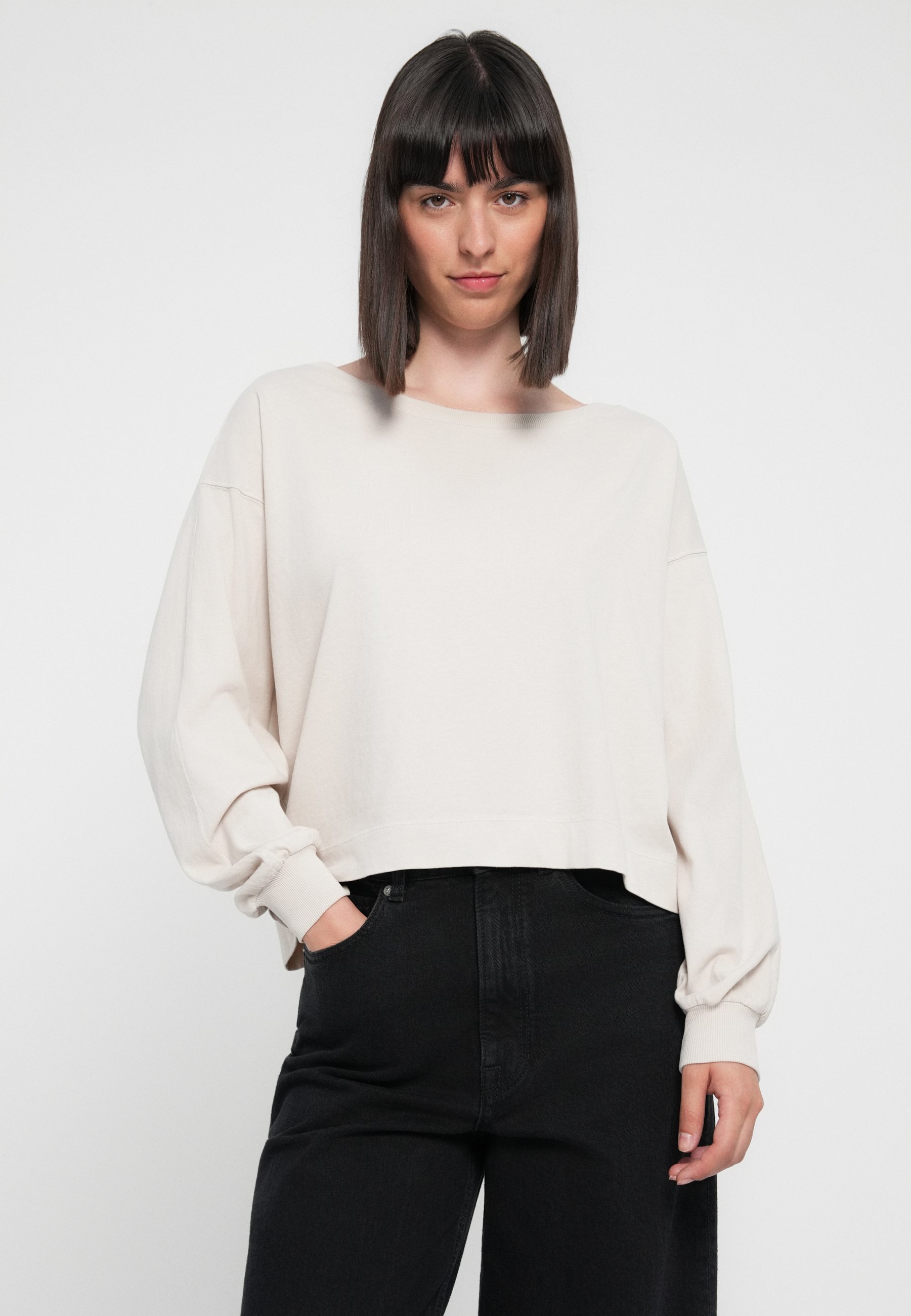 DRYKORN KELANE - Top met lange mouwen - gebroken wit