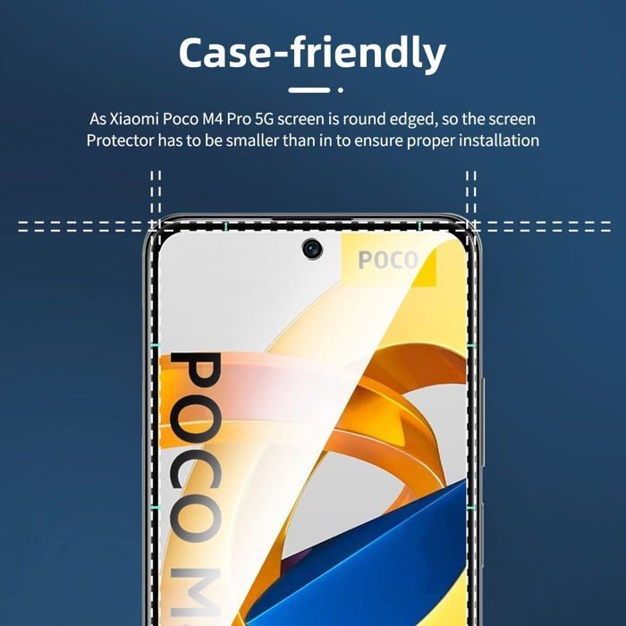 Lot de 3, Verre Trempé pour Xiaomi Poco M4 Pro 5G, Poco X4 GT, Film Protection écran efficace contre les Rayures - sans Bulles