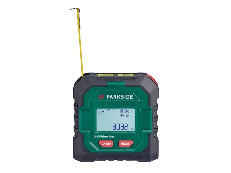 Telemetrie laser wireless PARKSIDE® cu bandă de măsurare PLMB 4 C2, 50 m