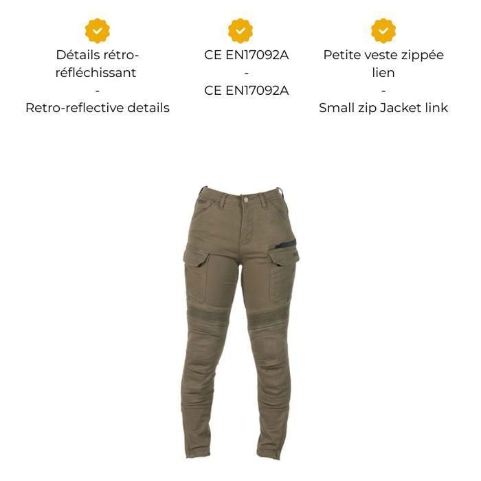 Pantalon Moto FEMME Certifié | VICKI LADY MOTOBLOUZ