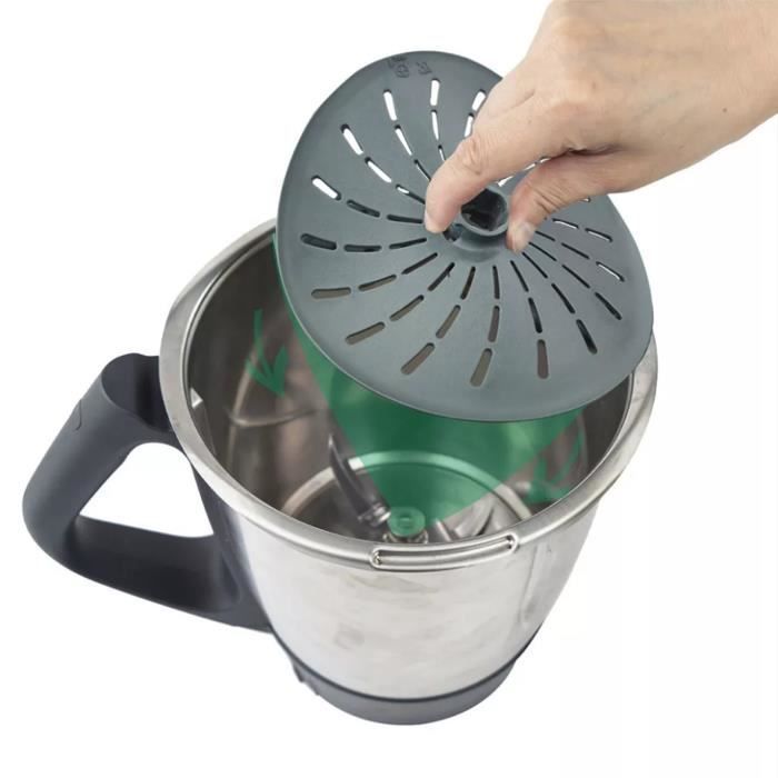 Tapa de cuchillas para olla de cocción lenta y extractor de vacío Vorwerk Thermomix TM5 TM6 TM31. Pieza de repuesto.