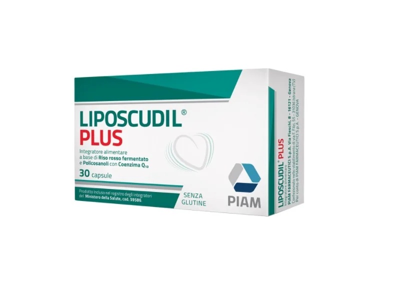 LIPOSCUDIL Liposcudil Plus 30 capsules Voedingssupplement voor cholesterolbeheersing