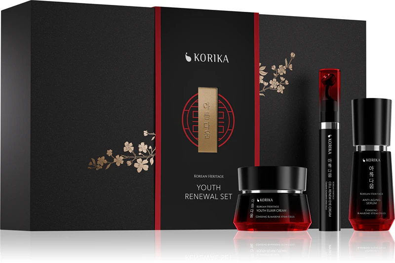 KORIKA Korean Heritage Youth Renewal Set Anti-Aging Hautpflege-Geschenkset