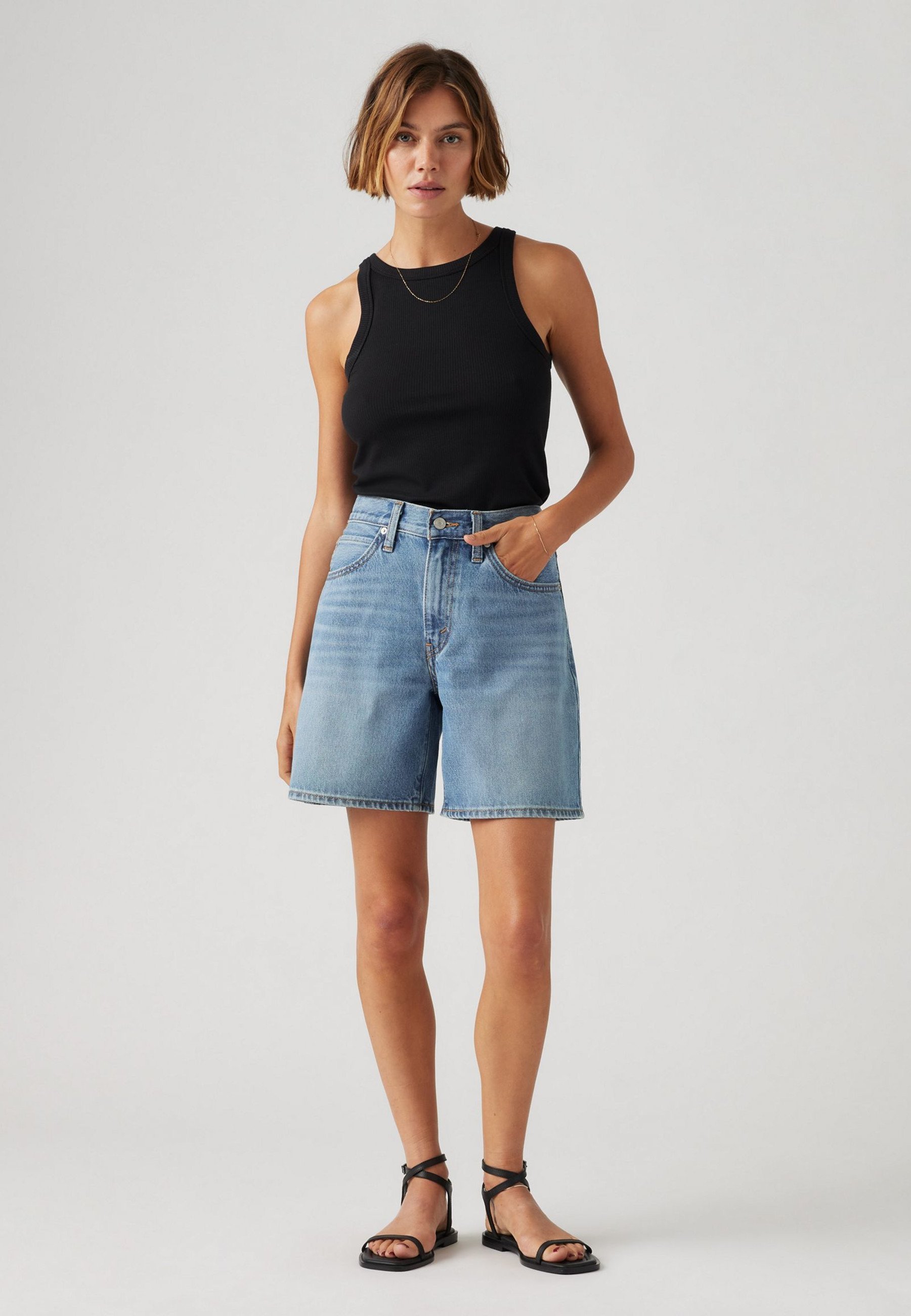 Levi's® '94 BAGGY SHORT - Pantaloncini in denim - pantaloncini da studio