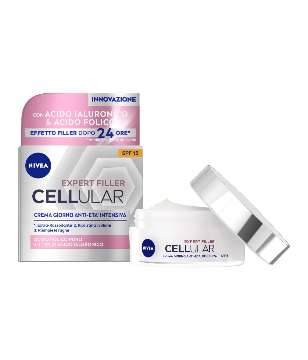 NIVEA Cellular Expert Filler Anti-Aging Tagescreme mit straffender Wirkung