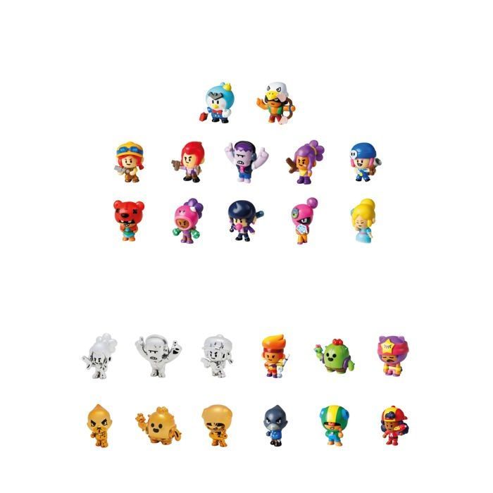 Figurines à collectionner - BRAWL STARS - BRW2010 - 5 cm - Multicolore - Paquet de 1